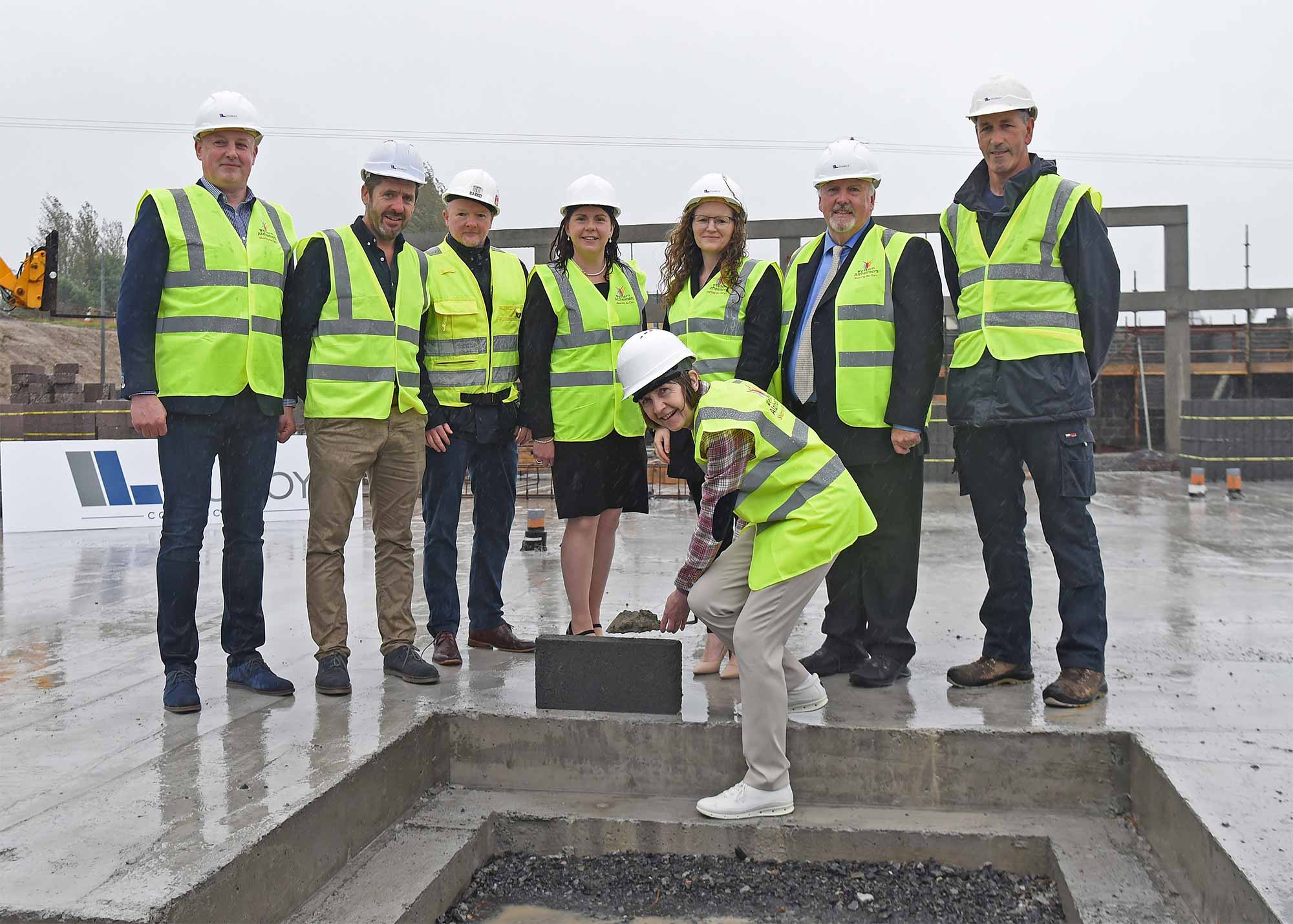 First brick laid on enhancement works at Marian House Respite Centre as Tuam based Charitable trust donates €2.5m